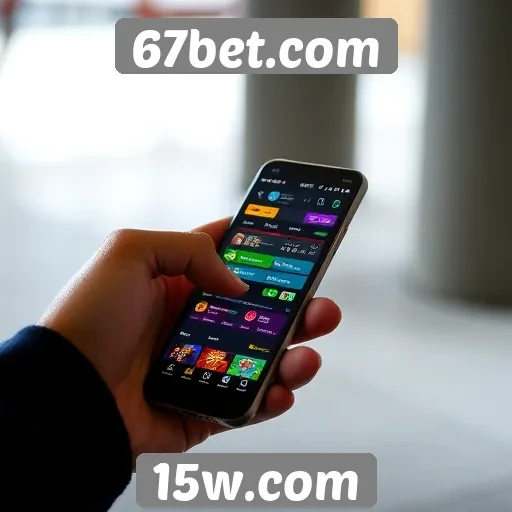 Acessibilidade mobile do 67bet.com é um diferencial